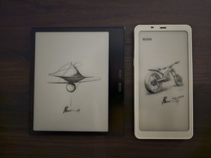 My Boox Palma and Go6 ereaders.